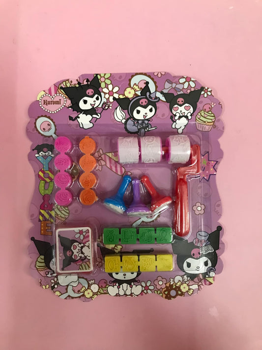 Kuromi Cared Roller Stamps with Refill - Fun & Stylish Design