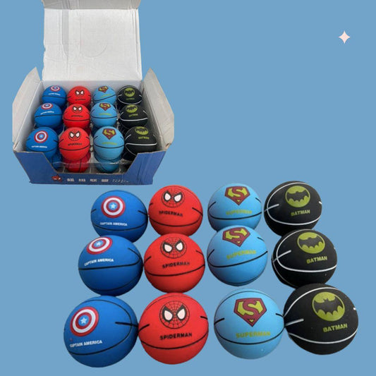 1pc. bouncing super hero basketball